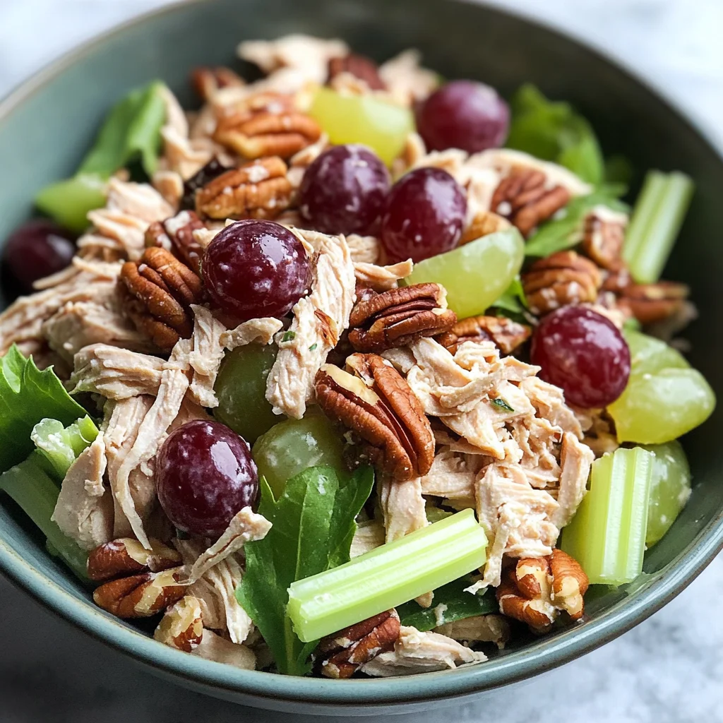 Healthy Chicken Salad with Grapes | Whole30