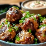 Korean BBQ Meatballs with Spicy Mayo Dip: A Flavor-Packed Beginner-Friendly Recipe