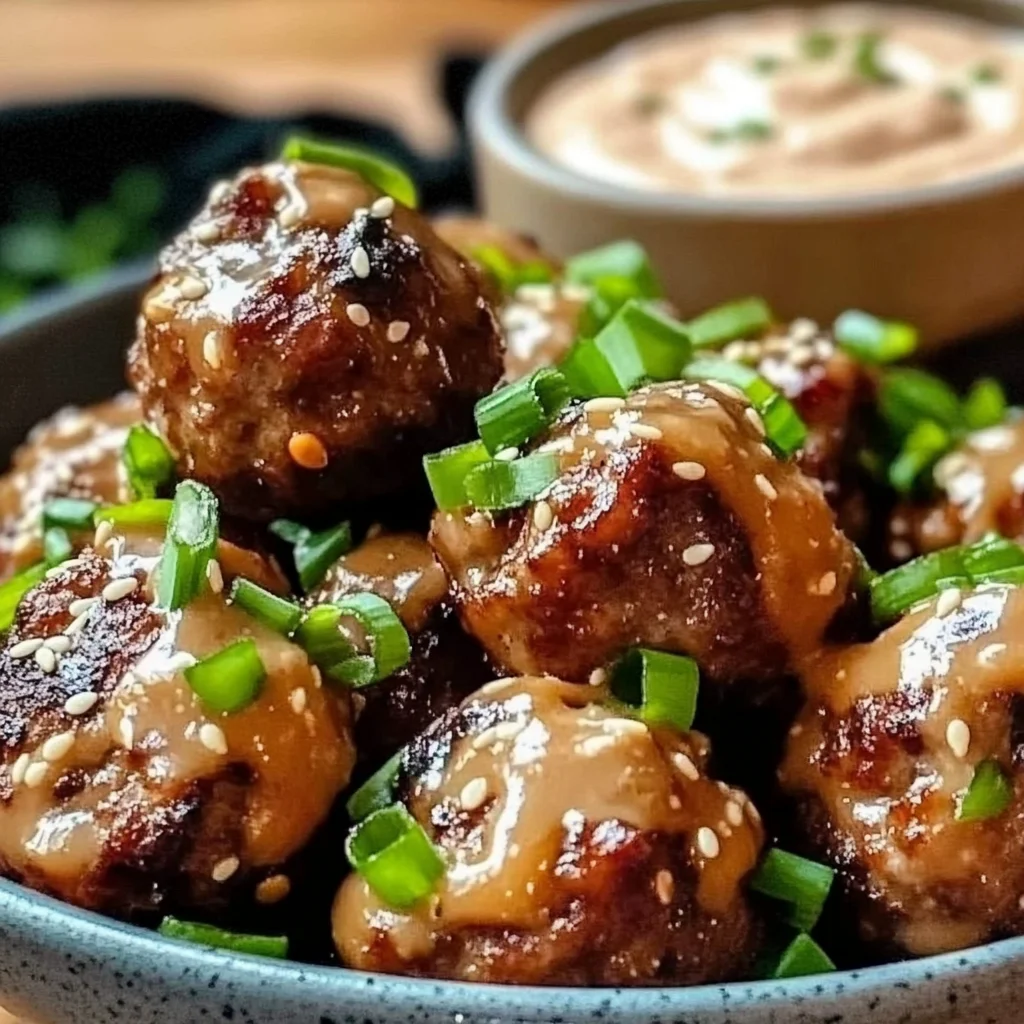 Korean BBQ Meatballs with Spicy Mayo Dip: A Flavor-Packed Beginner-Friendly Recipe