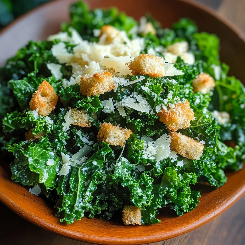 Lemon Parmesan Kale Salad