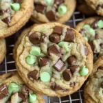 Mint Chocolate Chip Cookies