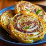 Oven Roasted Garlic Cabbage Steaks
