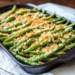 Roasted Parmesan Green Beans