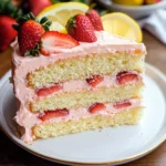 Strawberry Lemon Cake