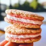 Strawberry Sandwich Cookies
