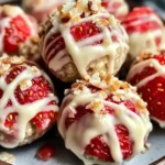 Strawberry Shortcake Energy Bites