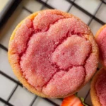 Strawberry Sugar Cookies (vegan)