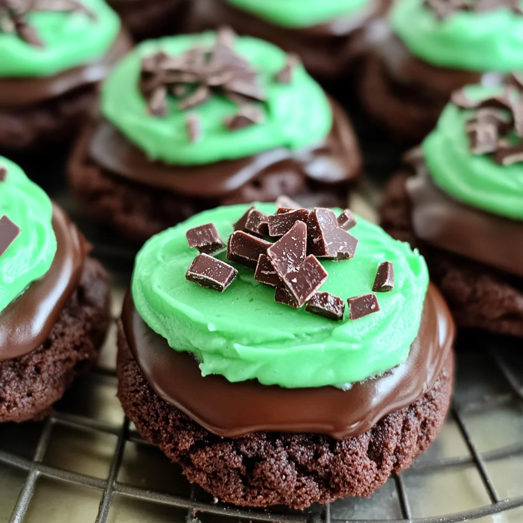 Ultimate Grasshopper Cookies