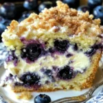 Blueberry Cream Cheese Coffee Cake