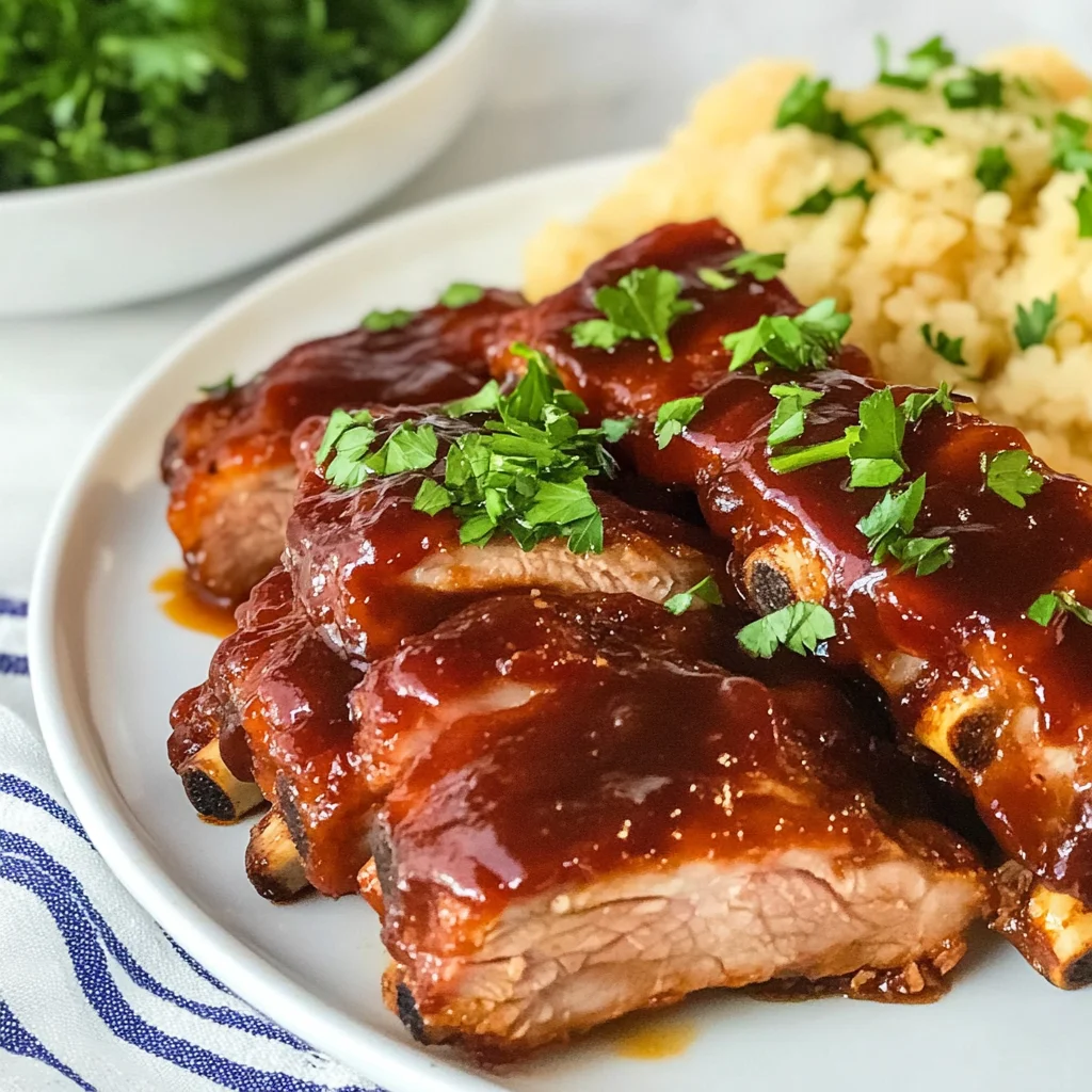 Crock Pot Country Style Pork Ribs