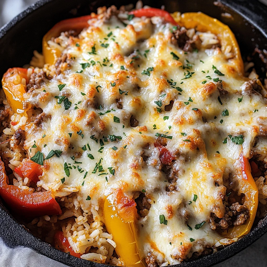 Deconstructed Stuffed Peppers