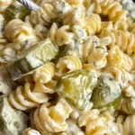 Dill Pickle Pasta Salad