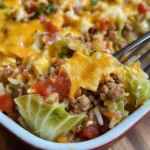 Easy Stuffed Cabbage Casserole