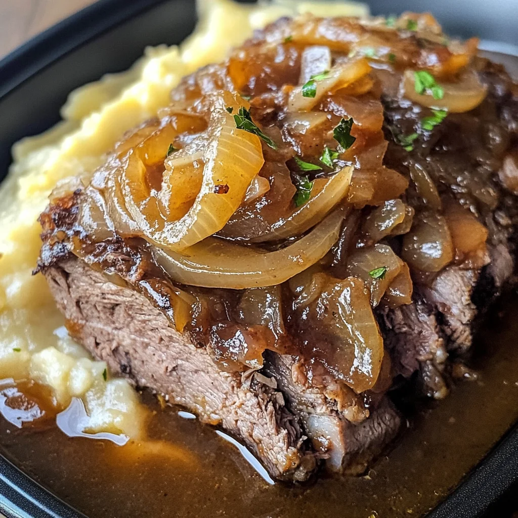 French Onion Pot Roast