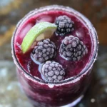 Frozen Blackberry Margaritas
