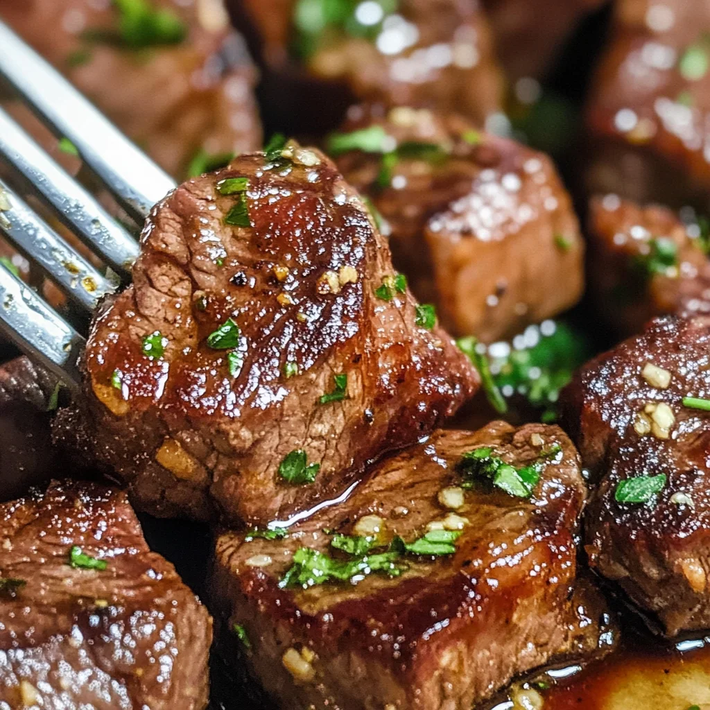 Garlic Butter Steak Bites