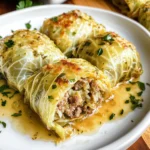Greek Stuffed Cabbage Rolls (Lahanodolmades)