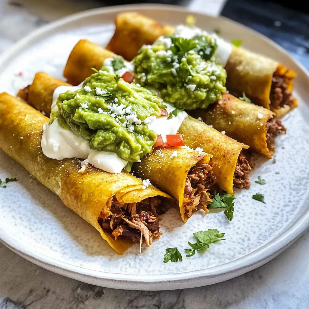 Homemade Taquitos