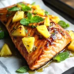Honey Pineapple Salmon
