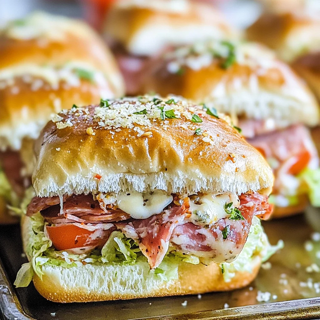 Italian Grinder Sliders