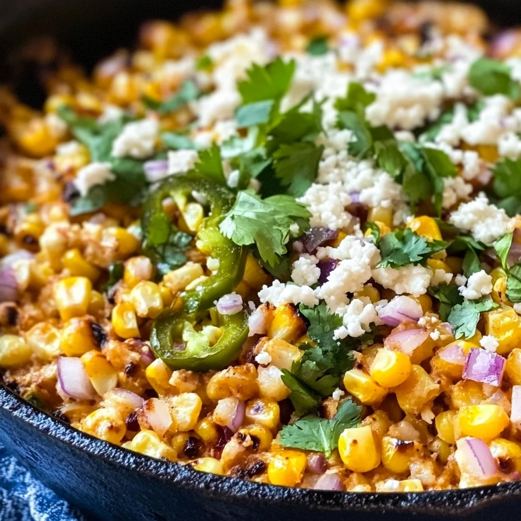 Mexican-Inspired Street Corn Dip (Fresh or Frozen Corn)