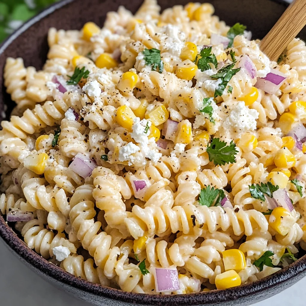 Mexican Street Corn Pasta Salad