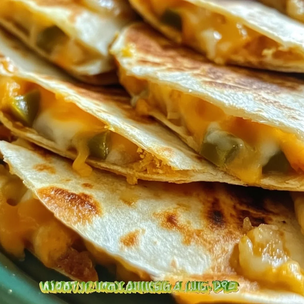 Mini Cheese Quesadillas