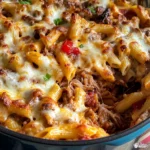 Pulled Pork Pasta Bake