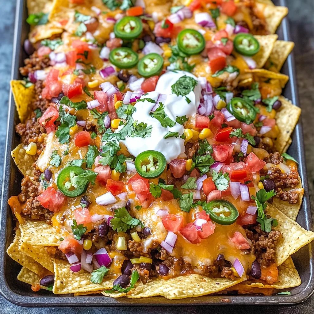 Sheet Pan Nachos