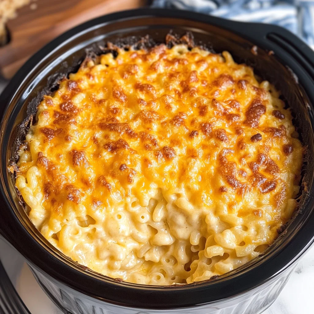 Southern-Style Crock Pot Macaroni & Cheese