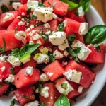 📋Refreshing Watermelon Feta Salad