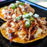 BBQ Chicken Tostadas