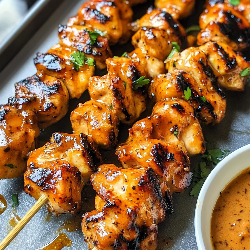 Bang Bang Chicken Skewers