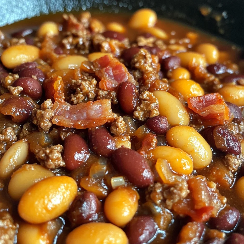 Best Ever Cowboy Baked Beans