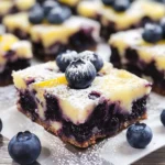 Blueberry Lemon Brownies
