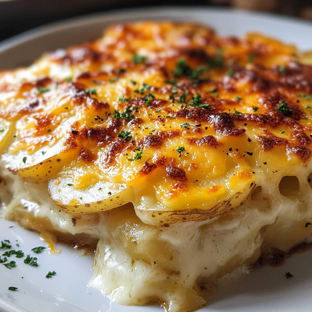 Cheesy Potatoes Au Gratin
