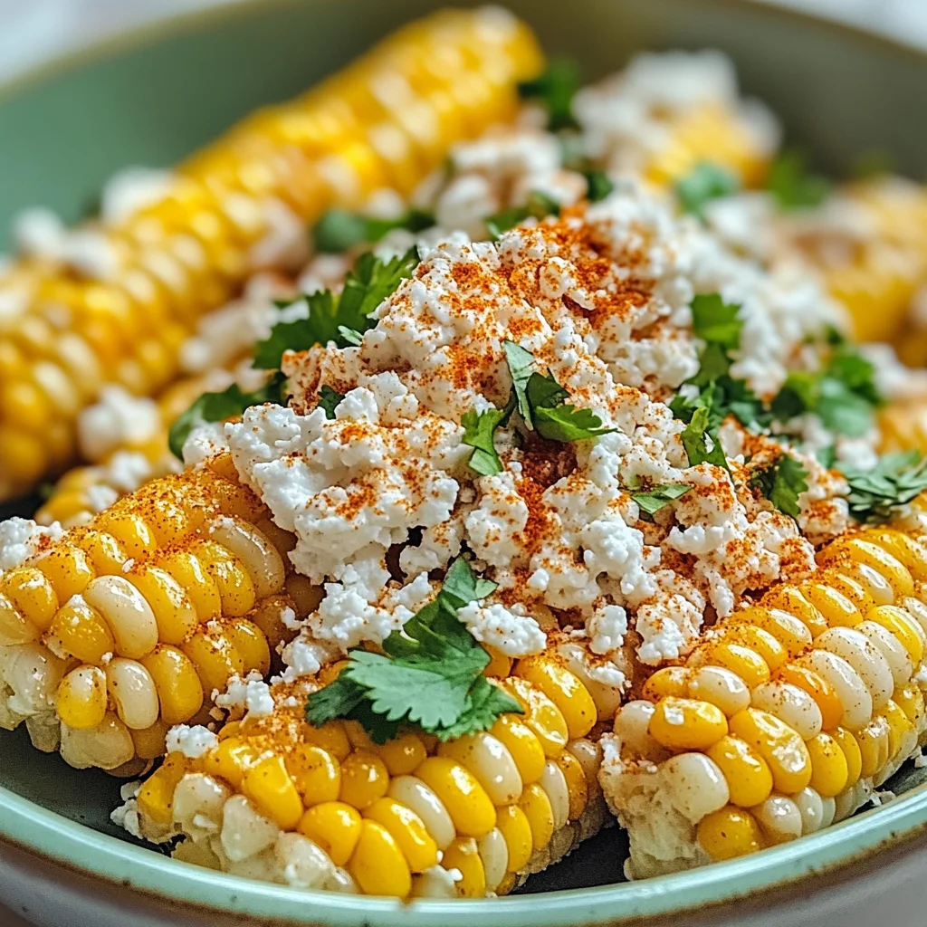 Classic Mexican Street Corn Off the Cob