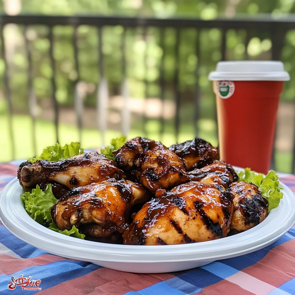Dr Pepper Maple Mustard Chipotle BBQ Chicken