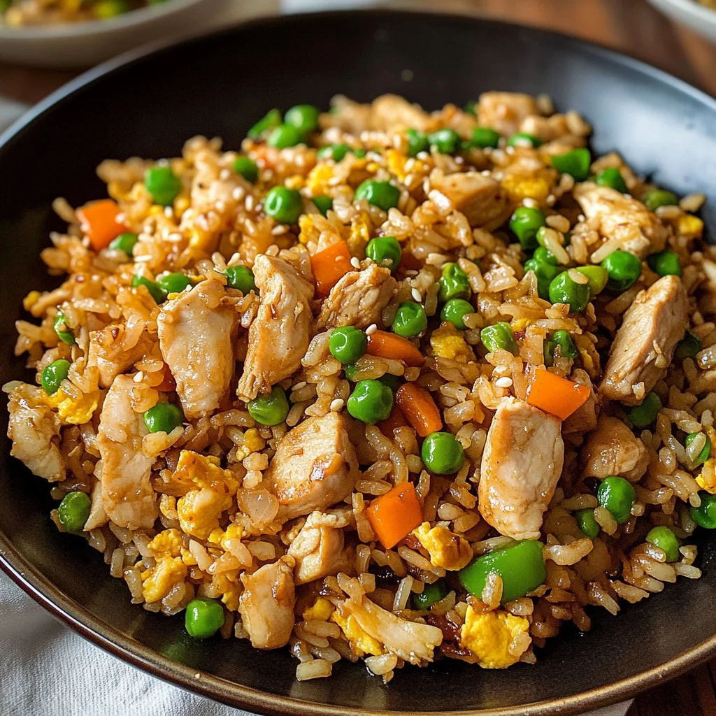 Easy Chicken Fried Rice (Restaurant-Style)