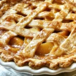 Easy Peach Pie with Canned Peaches Recipe