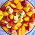 Fruit Salad With Peach Pie Filling
