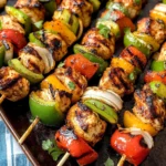 Mexican Barbecue Chicken Skewers