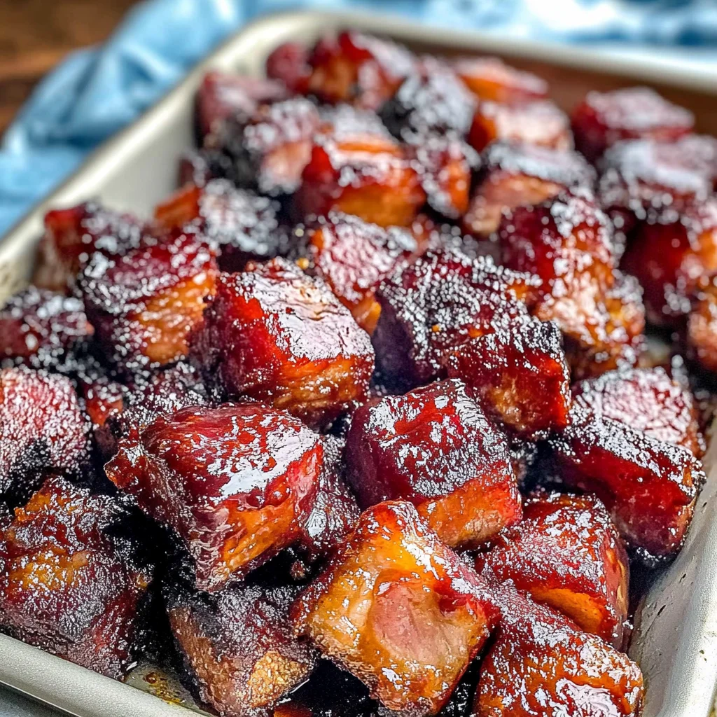 Pork Belly Burnt Ends
