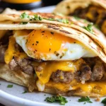 Smash Breakfast Tacos