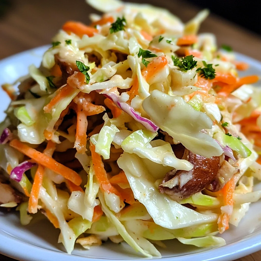 The Best Vinegar Based Coleslaw