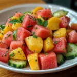 The Peach Watermelon Salad That Tastes Like Summer